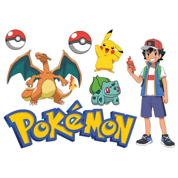 תמונה אכילה דמויות פוקימון לעוגה 1