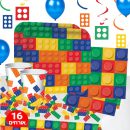 חבילת יום הולדת לגו 16 מוזמנים