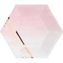 חבילת מסיבת רווקות אומברה רוז גולד 16 מוזמנים