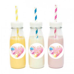 מדבקות עגולות לעיצוב בלונים אומברה