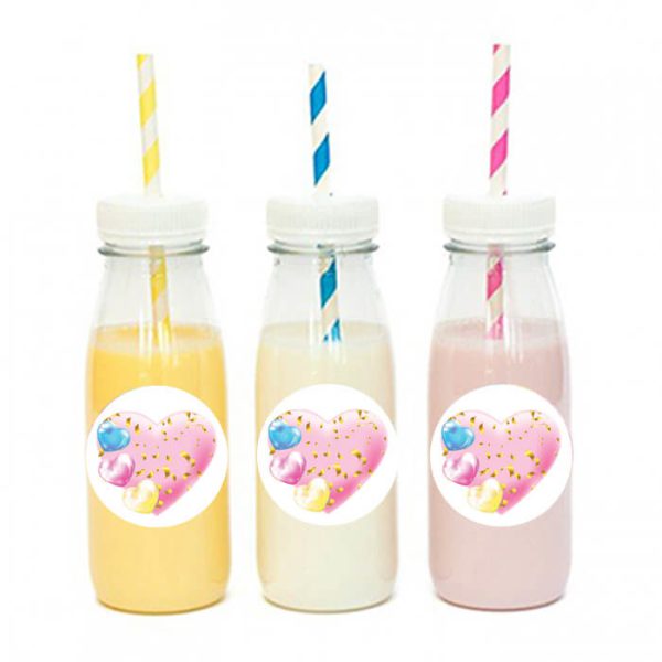 מדבקות עגולות לעיצוב בלונים אומברה