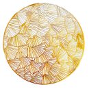 פלייסמנט לעיצוב שולחן מעוטר - זהב