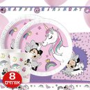 חבילת יום הולדת מיני חד קרן 8 מוזמנים