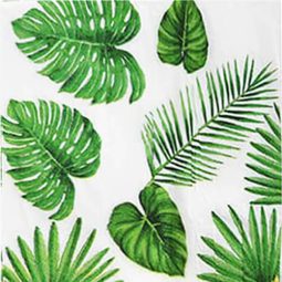 מפיות גדולות עלים טרופיים