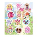 דף מדבקות נסיכות