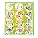 דף מדבקות כדורגל