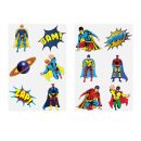 קעקועי ילדים גיבורי על - מגוון