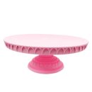 מעמד עוגה ורוד קלאסי