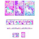 סט כלי כתיבה חד קרן - מגוון