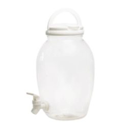 מיכל שתיה שקוף עם ברז 4.4 ליטר