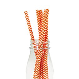 קשיות נייר כתום לבן