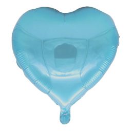 בלון הליום לב תכלת