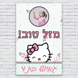 הדפסת פוסטרים בעיצוב אישי הלו קיטי 2