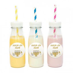 מדבקות עגולות לעיצוב חנוכה 2