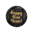 צלחות נייר קטנות New Year