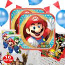 חבילת יום הולדת סופר מריו 16 מוזמנים