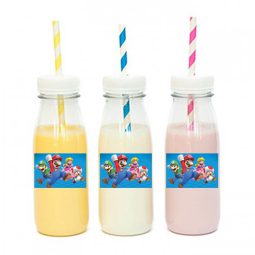 מדבקות מלבניות לעיצוב סופר מריו