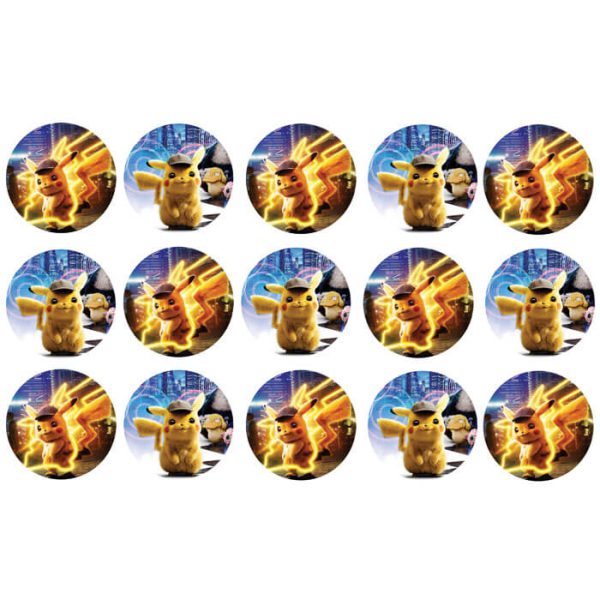 דף לקאפקייקס פיקאצ'ו 1