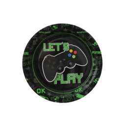 צלחות נייר קטנות גיימינג