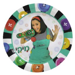 צלחות נייר גדולות מיקי