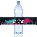 מדבקות לבקבוקים TIKTOK