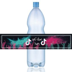 מדבקות לבקבוקים TIKTOK