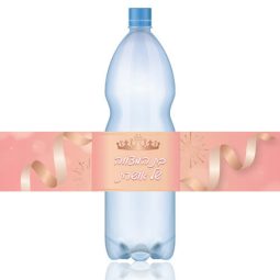 מדבקות לבקבוקים בת מצווה