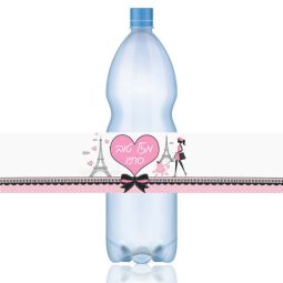 מדבקות לבקבוקים לחגוג בפריז