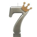 נר מספר 7 כתר כסוף