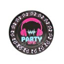 צלחות נייר קטנות טיק טוק TIK TOK