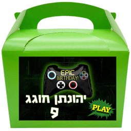 קופסאות עם מדבקות בעיצוב אישי - גיימינג