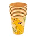 כוסות נייר חם/קר מלך האריות