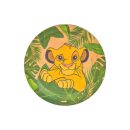 צלחות נייר קטנות מלך האריות