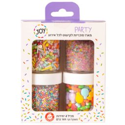 מארז סוכריות לקישוט - פארטי