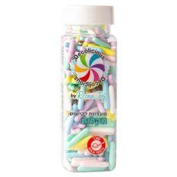 סוכריות לקישוט מקלות פסטל