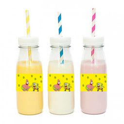 מדבקות מלבניות לעיצוב - בוב ספוג 3