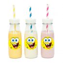 מדבקות עגולות לעיצוב - בוב ספוג 2