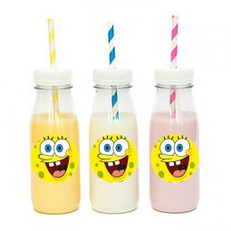 מדבקות עגולות לעיצוב - בוב ספוג 2