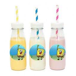 מדבקות עגולות לעיצוב - בוב ספוג 3