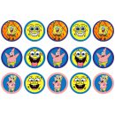 דף לקאפקייקס בוב ספוג 1