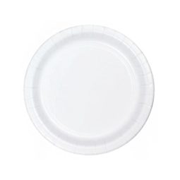 צלחות קלאסיק מתכלות קטנות 25 יח'