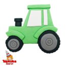 טרקטור ירוק מבצק סוכר