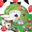 חבילת יום הולדת מסיבת קזינו 16 מוזמנים