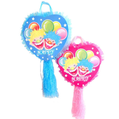 שקית בקונספט פיניאטה ליצן - תכלת