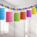 קישוט תלייה עששיות נייר צבעוני