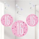 סט קישוטי ספירלה - sweet 16