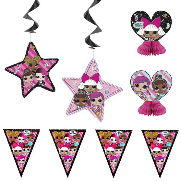 סט קישוטי LOL - שחור