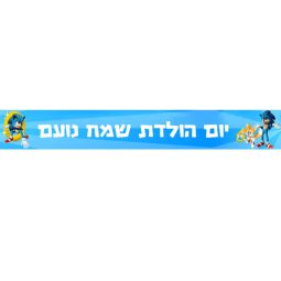 באנר בעיצוב אישי סוניק 1