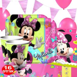 חבילת יום הולדת מיני מאוס 16 מוזמנים
