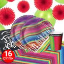 חבילת יום הולדת המקסיקנית 16 מוזמנים